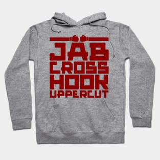 Jab Cross Hook Uppercut Hoodie